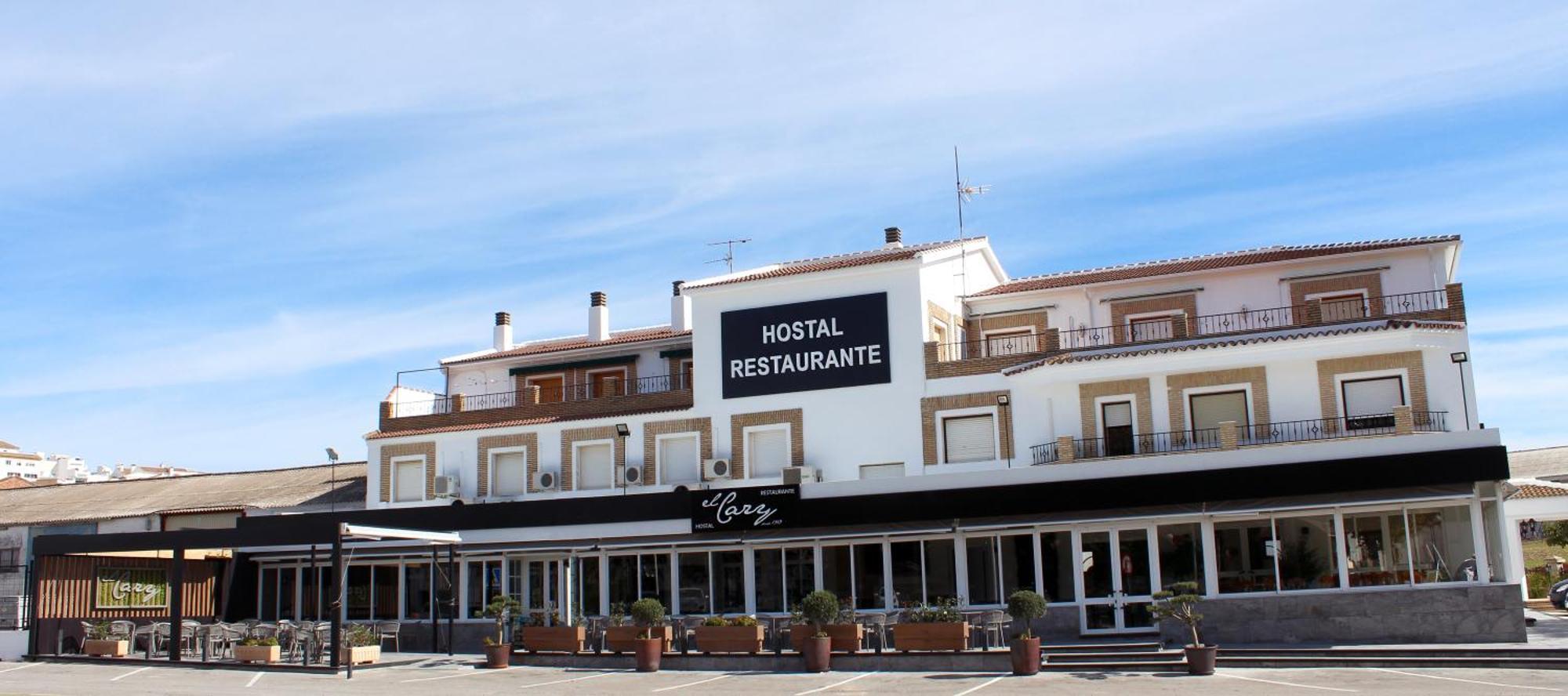 Hostal Restaurante El Cary Montemayor Exteriör bild