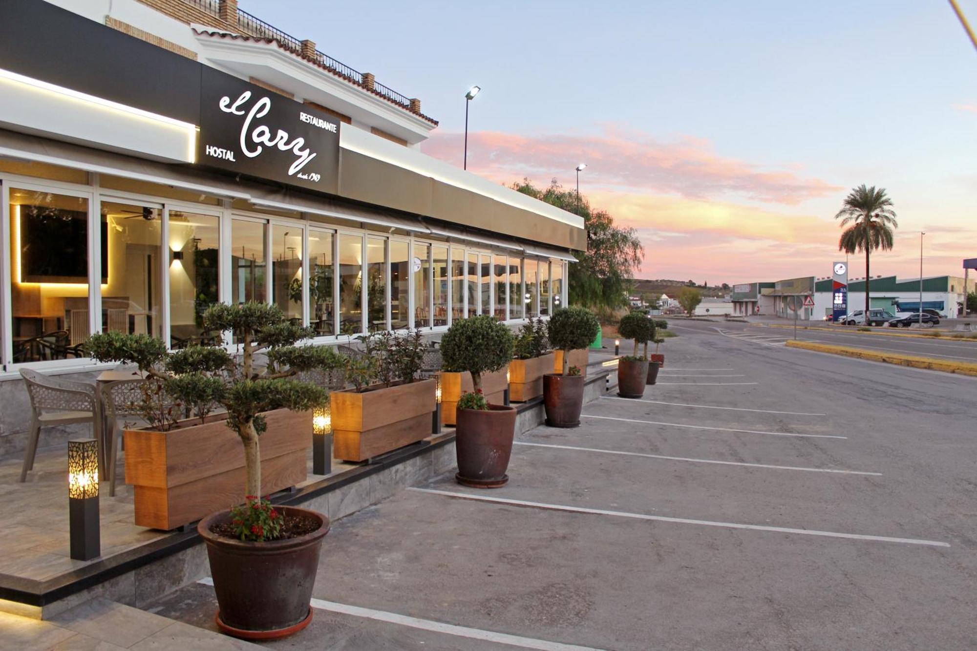 Hostal Restaurante El Cary Montemayor Exteriör bild